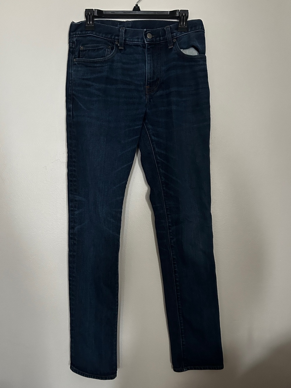 J. Crew Slim Straight Jeans in Dark Indigo